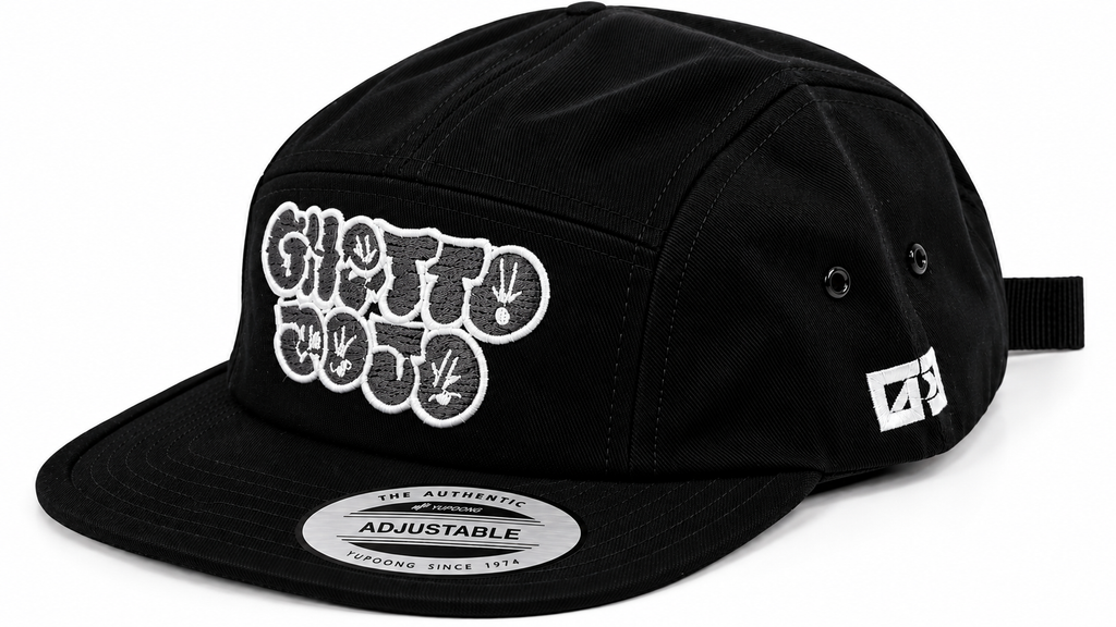 Ghetto Dojo Throwie Jockey Hat – Black