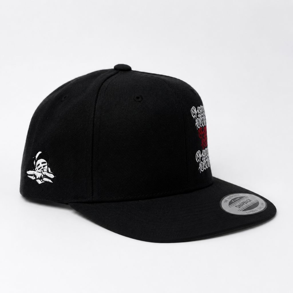 GHETTO DOJO X BIG SLEEPS COLLAB "BOMBER" SNAPBACK HAT