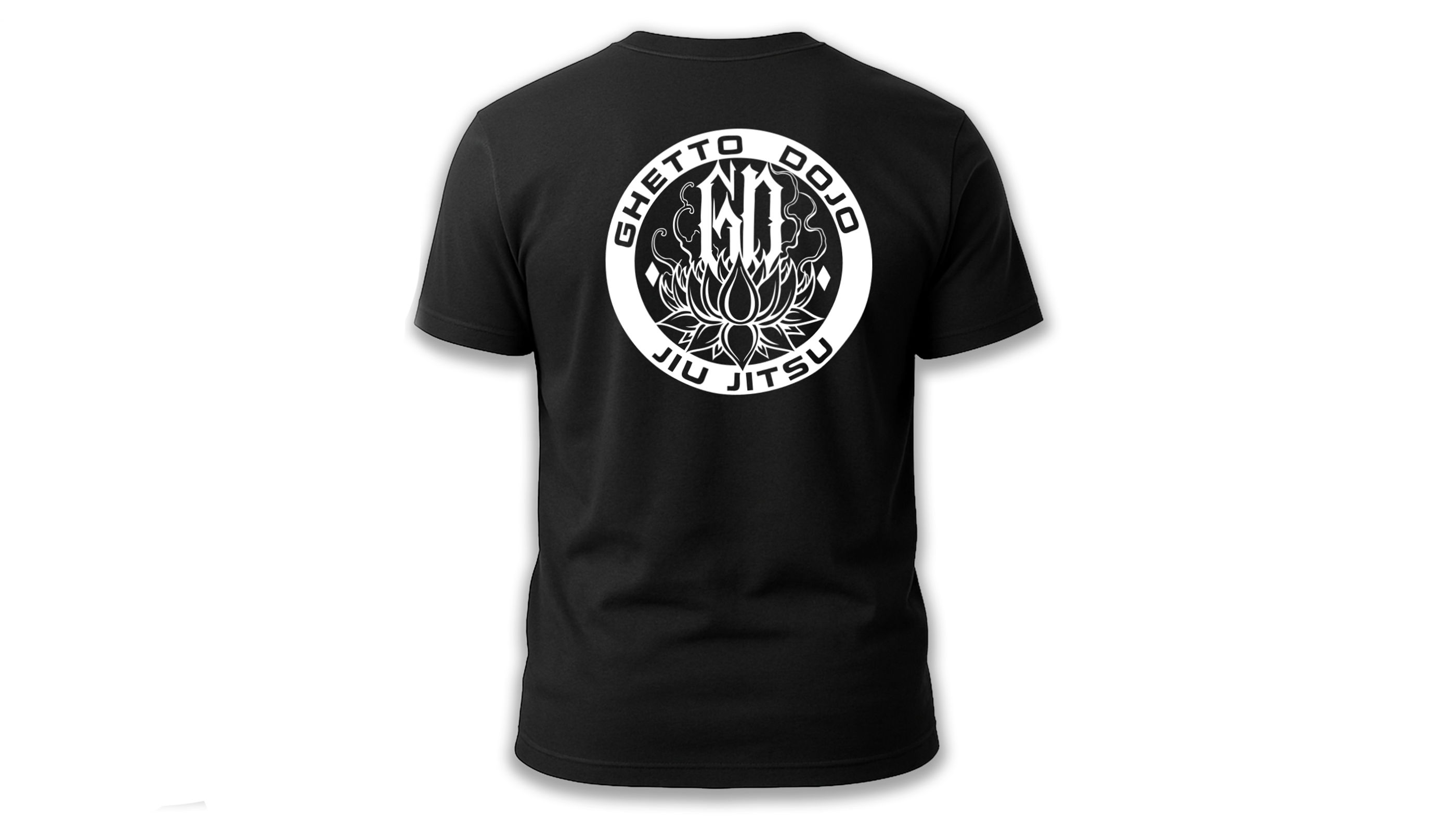 JIU JITSU ORIGINAL CIRCLE LOGO T-SHIRT / GHETTO DOJO