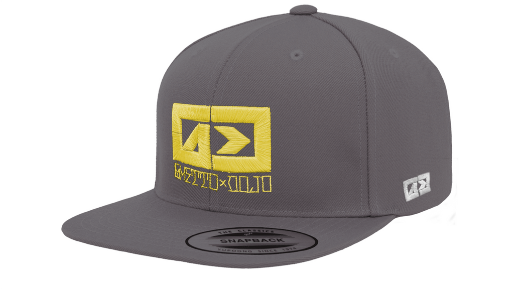 BIG Block LOGO SNAPBACK HAT / GHETTO DOJO