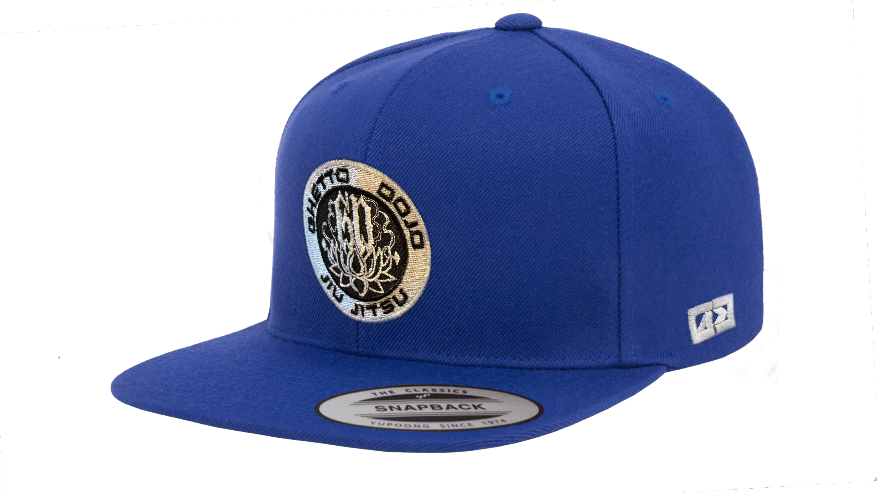 JIU JITSU CIRCLE LOGO SNAPBACK HAT / GHETTO DOJO