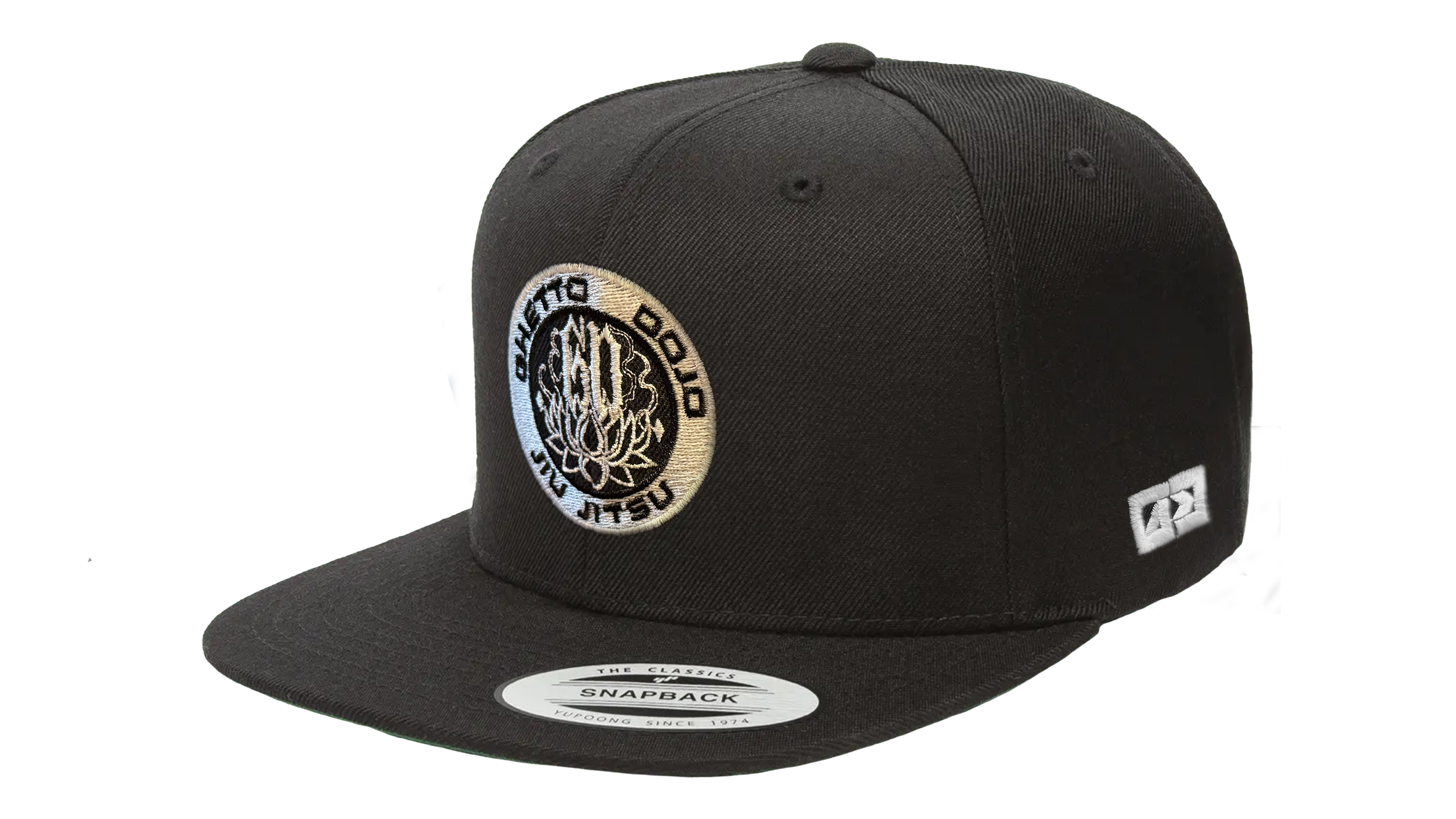 JIU JITSU CIRCLE LOGO SNAPBACK HAT / GHETTO DOJO