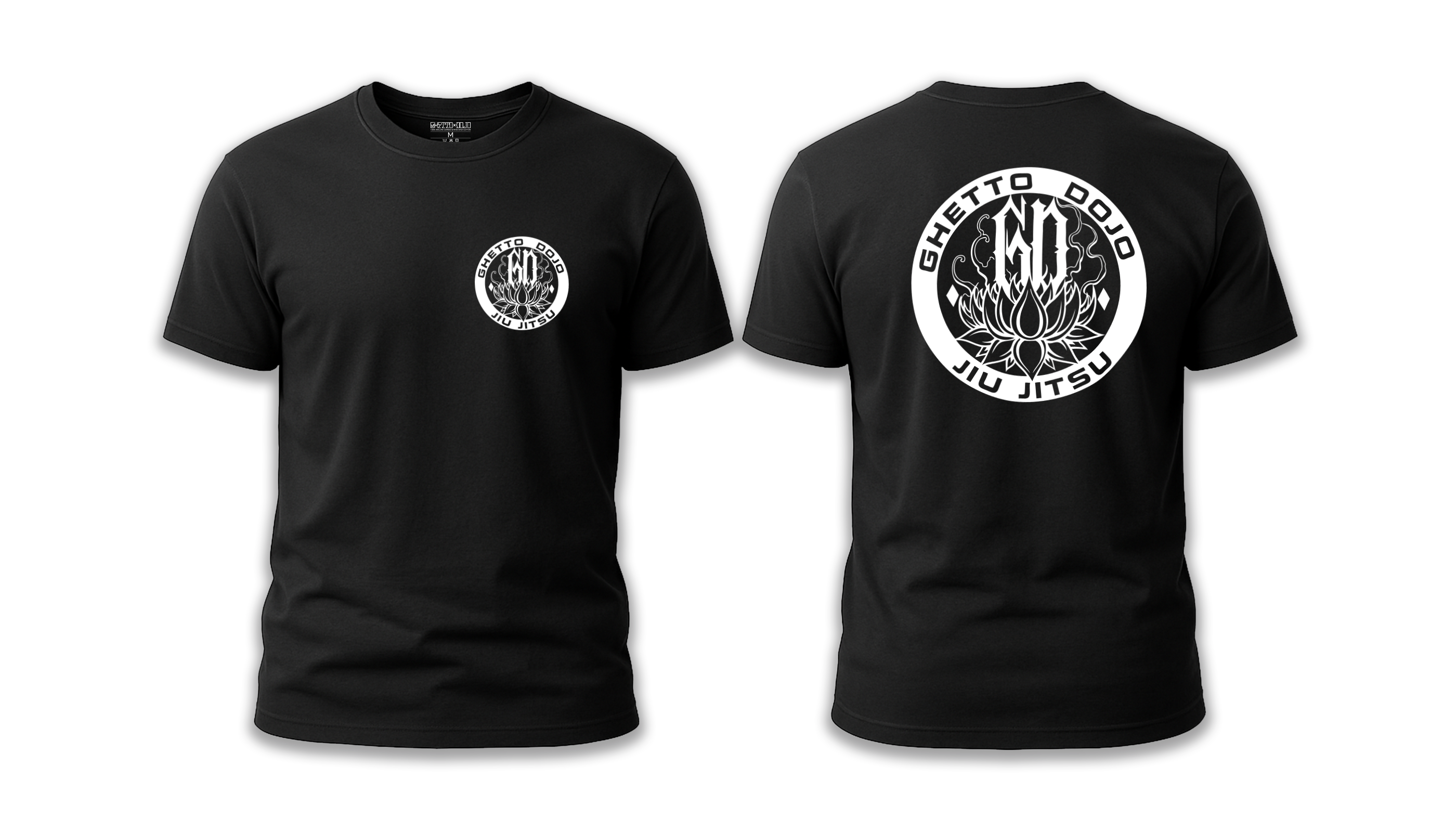 JIU JITSU ORIGINAL CIRCLE LOGO T-SHIRT / GHETTO DOJO
