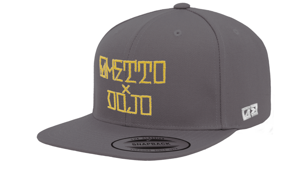 GHETTO DOJO STACK LOGO SNAPBACK HAT / GHETTO DOJO