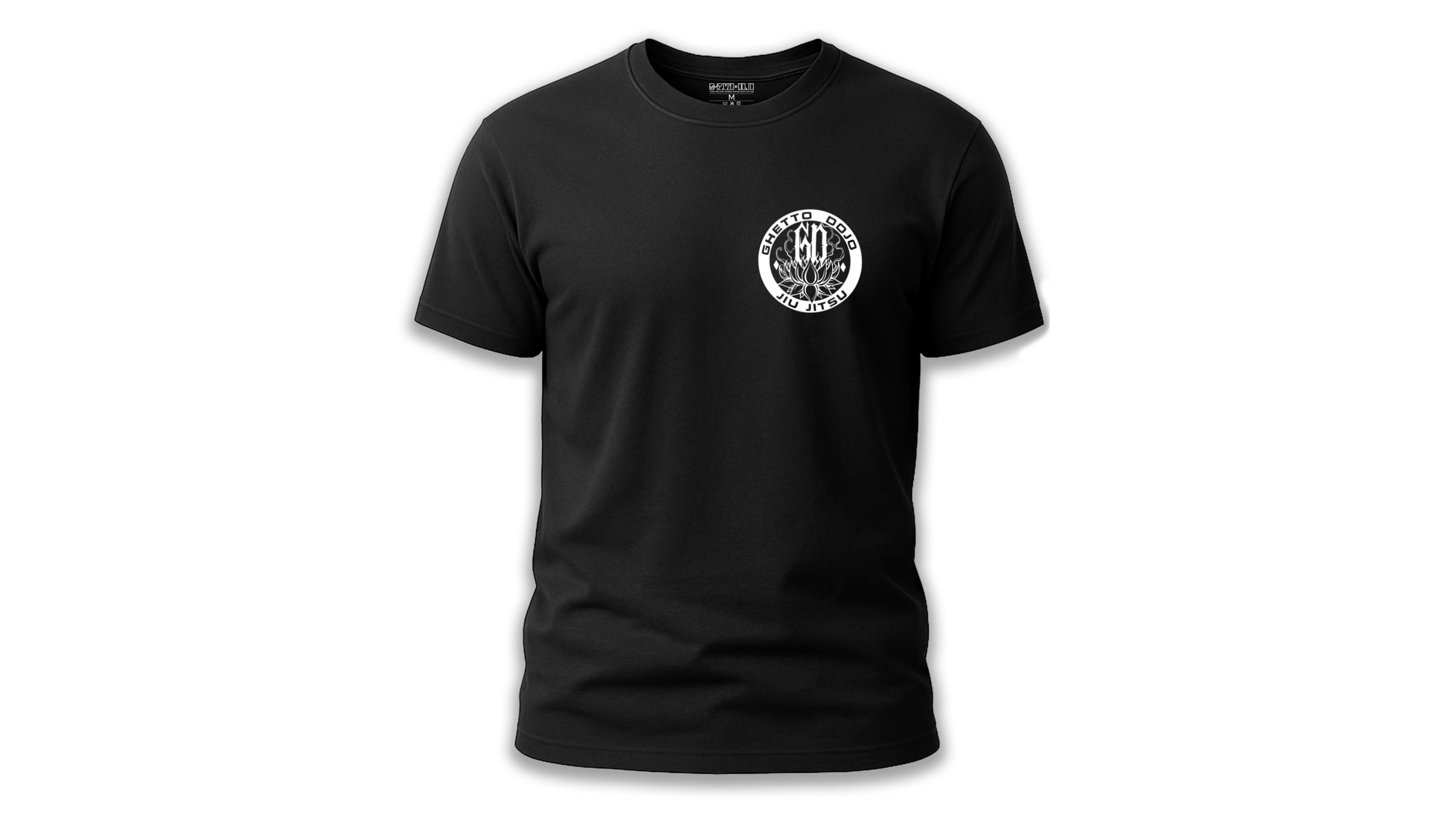 JIU JITSU ORIGINAL CIRCLE LOGO T-SHIRT / GHETTO DOJO