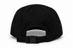Ghetto Dojo circle logo jockey hat, back view